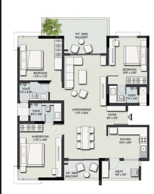 3 BHK Flat In Legend Valencia For Sale  In Singasandra