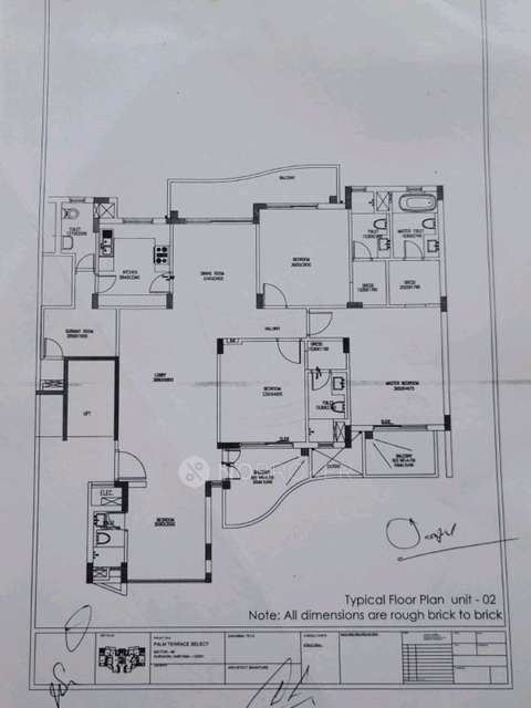 4 BHK Flat In Emaar Palm Terrece Sellect Sector 66 For Sale  In Emaar Palm Terraces Select