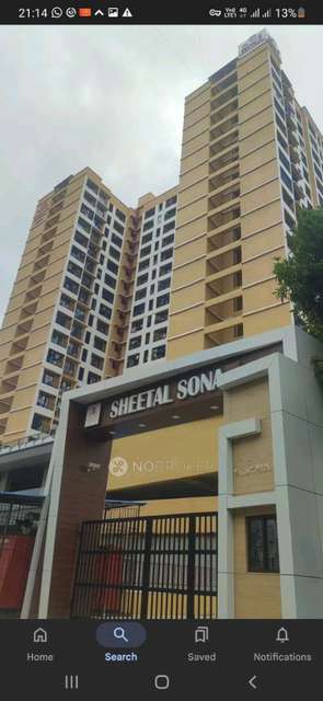 1 BHK Flat In Dgs Sheetal Sona for Rent  In Virar East