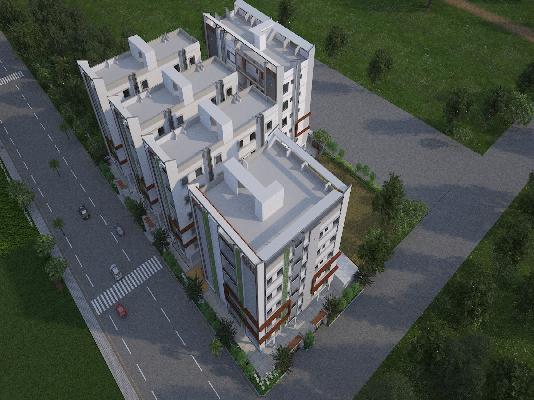 3 BHK Flat In Green Oak Apartments,sainikpuri For Sale  In Sainikpuri