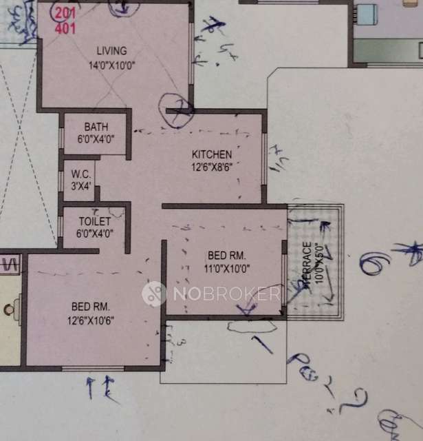 2 BHK Flat In Nisarg Hardik  For Sale  In Nisarg Hardik, Baliraj Colony,, Krushna Colony, Rahatani, Pimpri-chinchwad, Maharashtra 411017, India