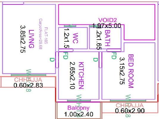 1 BHK Flat In Reyanshp Vihang Atharva For Sale  In Mira Road East