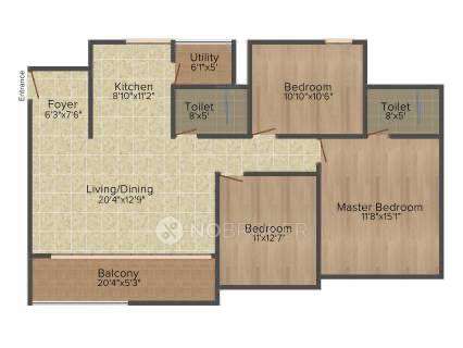 3 BHK Flat In Priceville For Sale  In Princeville