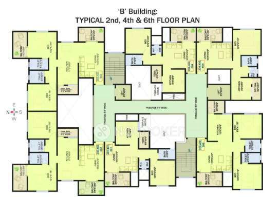 2 BHK Flat In Ideal Avenue for Rent  In Moshi 