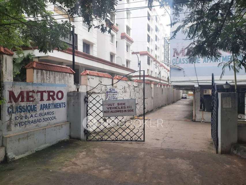 3 BHK Flat In Metro Classique Apartment for Rent  In Lakdikapul