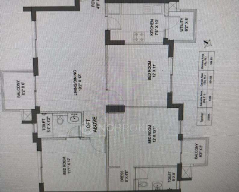 3 BHK Flat In Hero Homes, Sector 104, Gurugaon, Sector 104, Gurugaon for Rent  In Sector 104, Gurugaon