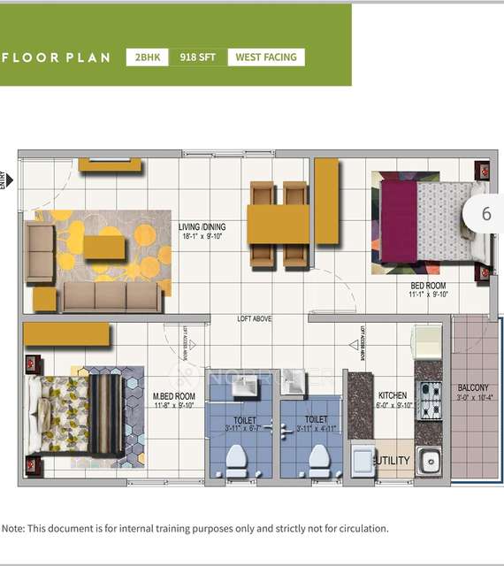 2 BHK Flat In Urbanrise Spring Is In The Air, Ameenpur Village For Sale  In Urbanrise Spring Is In The Air