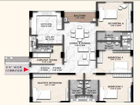 4 BHK Flat In Ramaniyam Sai Aranya For Sale  In Nerkundram