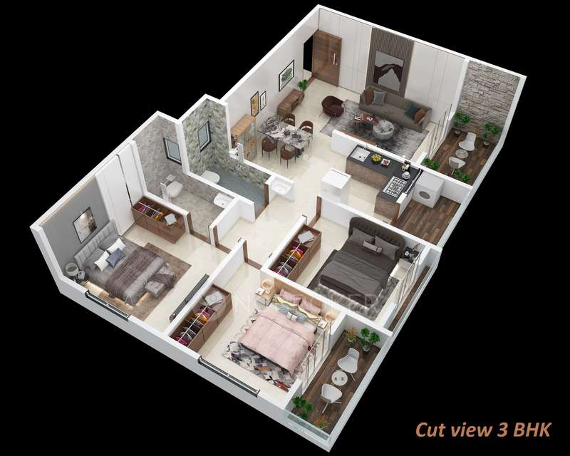 2 BHK Flat In Mohan Nagar Chs, Baner For Sale  In Baner