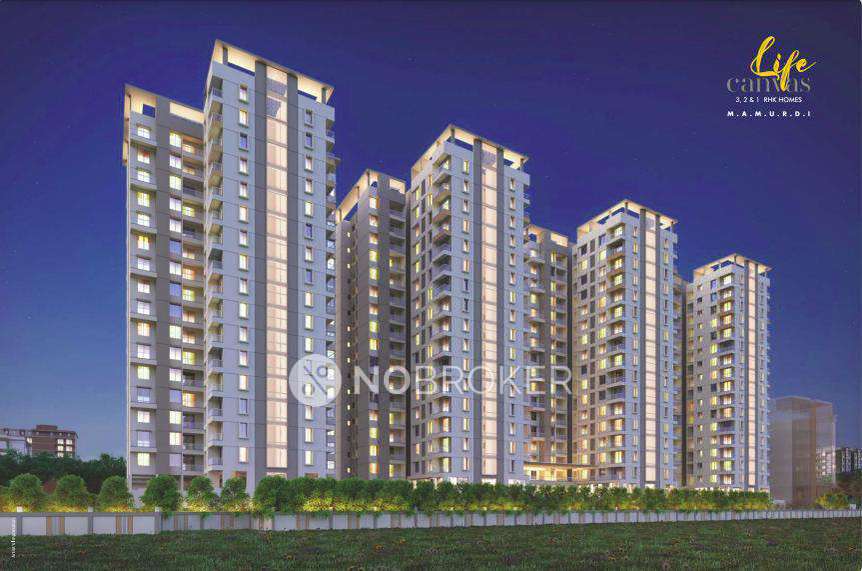 3 BHK Flat In Vighnaharta Life Canvas, Mamurdi for Rent  In Mamurdi