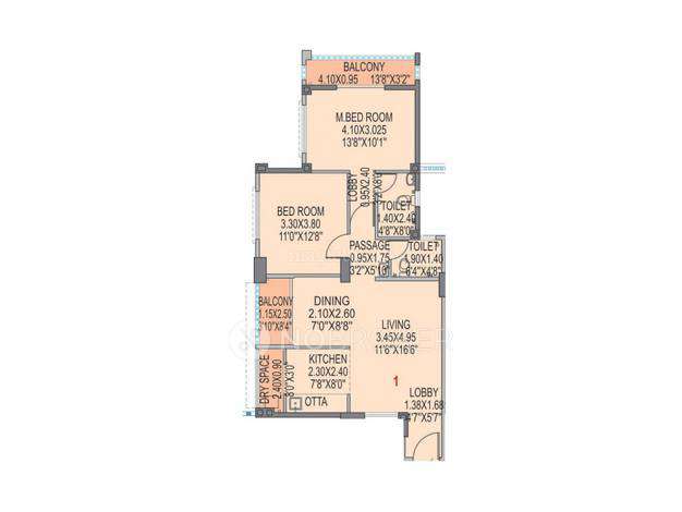 2 BHK Flat In B G Eden Garden for Rent  In Viman Nagar