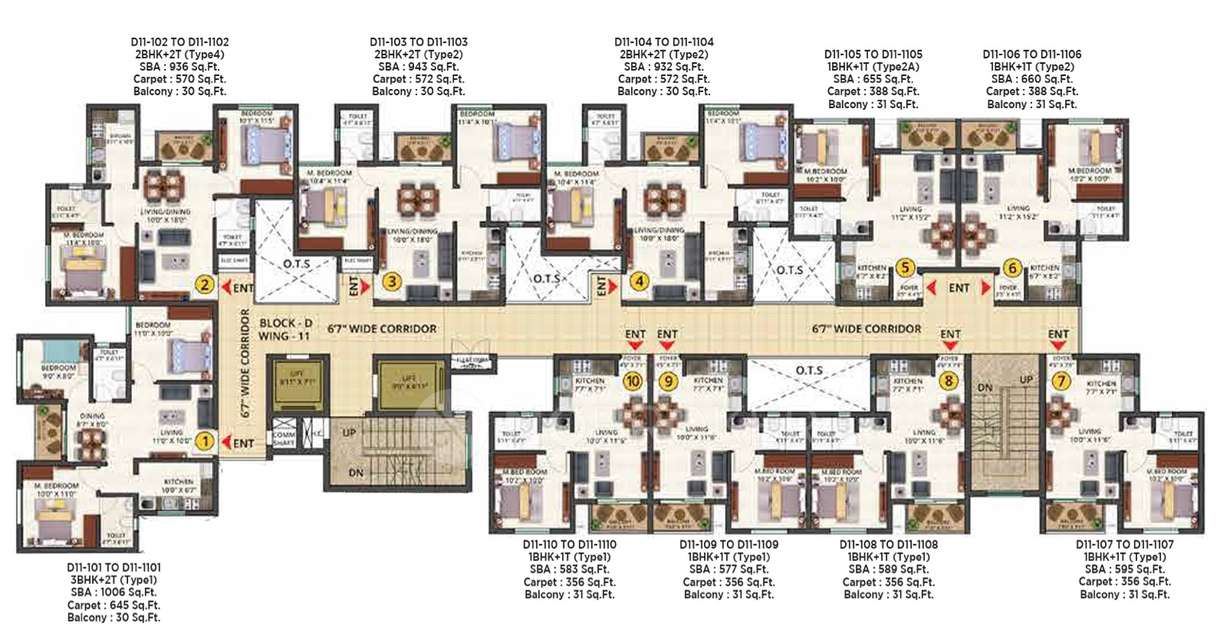 3 BHK Flat In Sattva Aeropolis For Sale  In Devanahalli