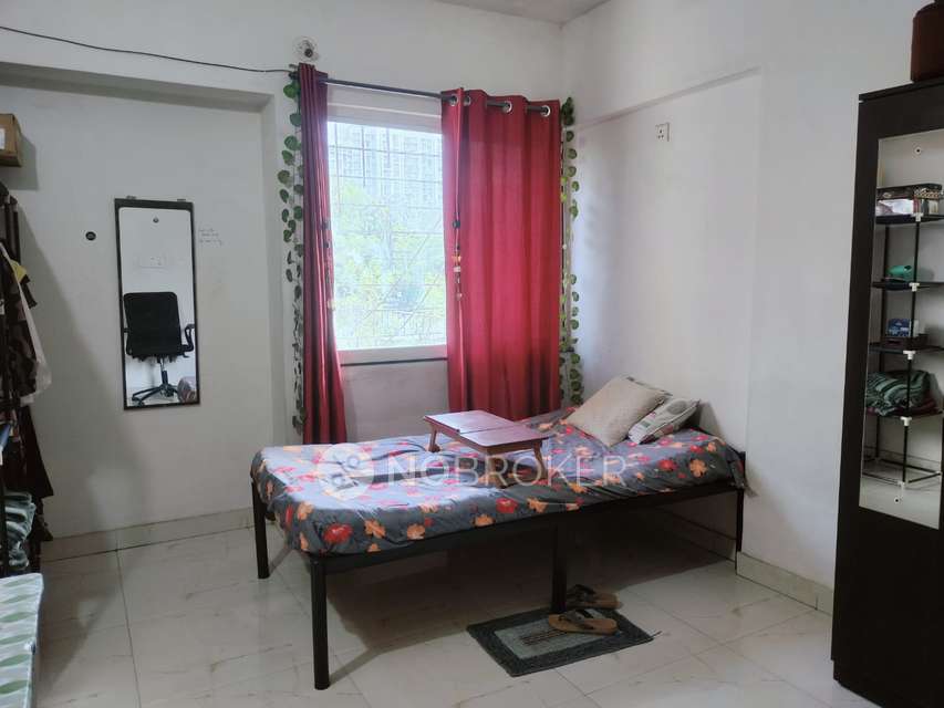 Single Room for Female In 2 BHK  In Paksha Apartment In Wadgaon Sheri