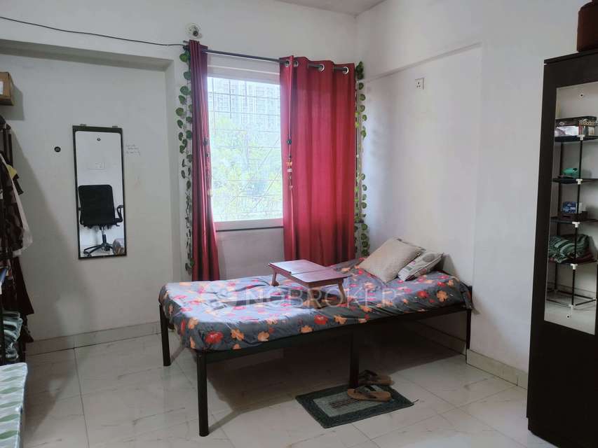 Single Room for Female In 2 BHK  In Paksha Apartment In Wadgaon Sheri