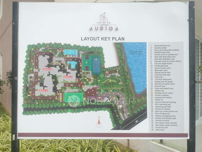 2 BHK Flat In Concorde Auriga for Rent  In Medahalli