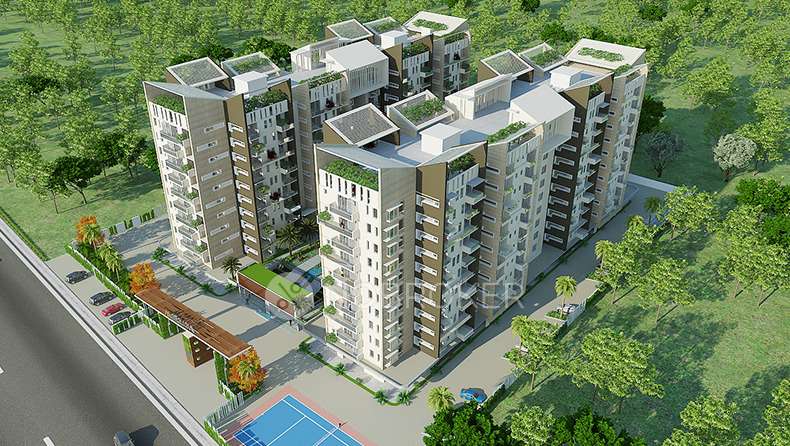 3 BHK Flat In Marvel Sequoia  for Rent  In Whitefield