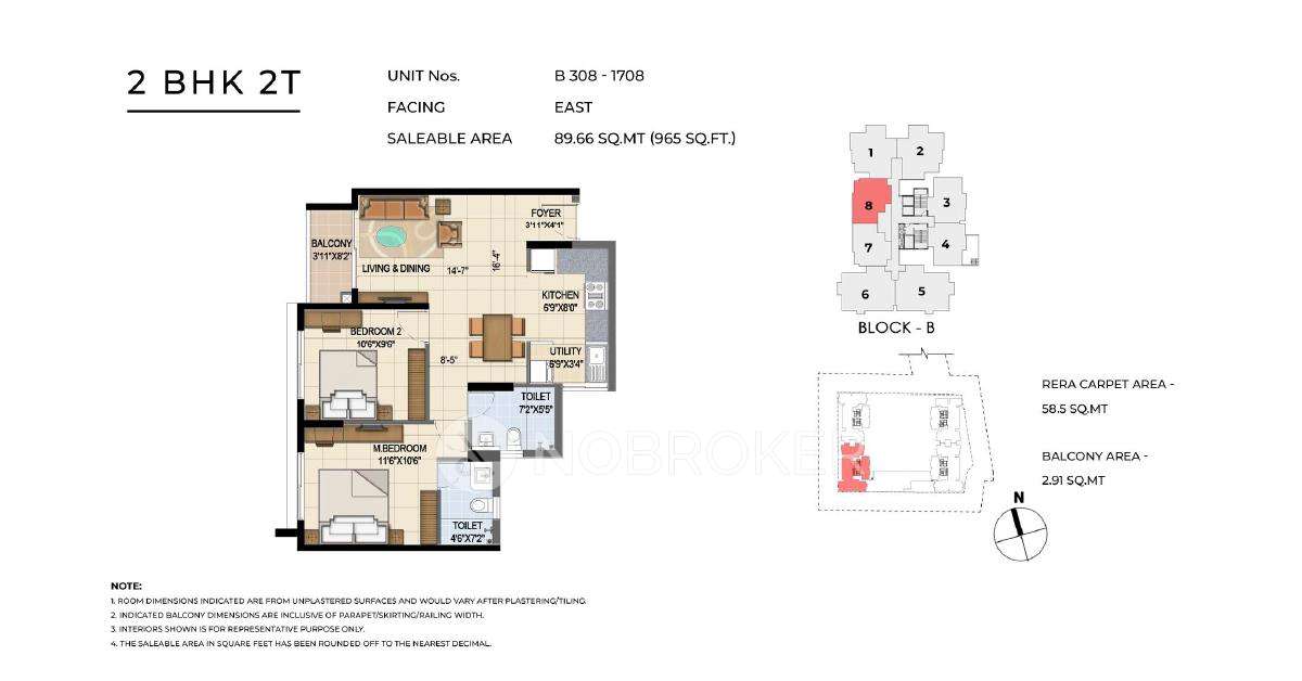 2 BHK Flat In Tvs Emerald Jardin, Singasandra For Sale  In Singasandra