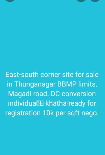 Plot For Sale  In Vinayaka Badavane In Thunga Nagara