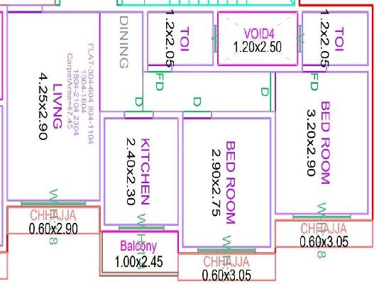 2 BHK Flat In Reyanshp Vihang Atharva For Sale  In Mira Road East