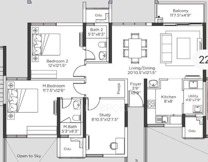 3 BHK Flat In Appaswamy Altezza for Rent  In Kottivakkam