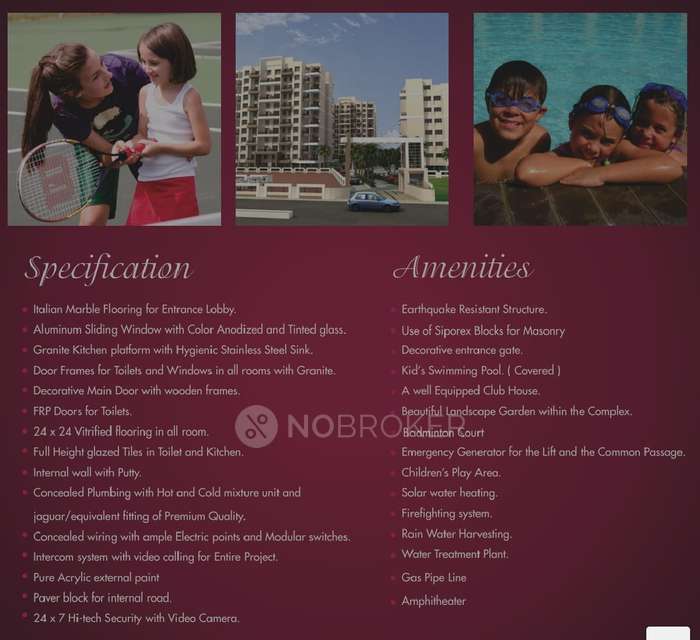 2 BHK Flat In Trimurti Elina, Sus For Sale  In Sus