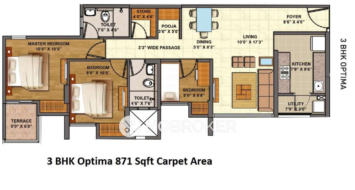 3 BHK Flat In Lodha Palava Casa Urbano  For Sale  In Dombivli