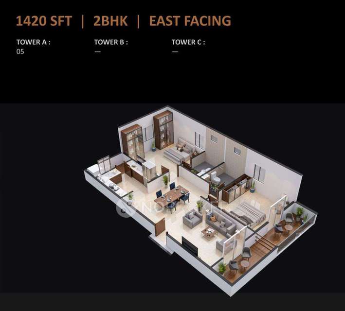 2 BHK Flat In Signature Altius For Sale  In Kollur