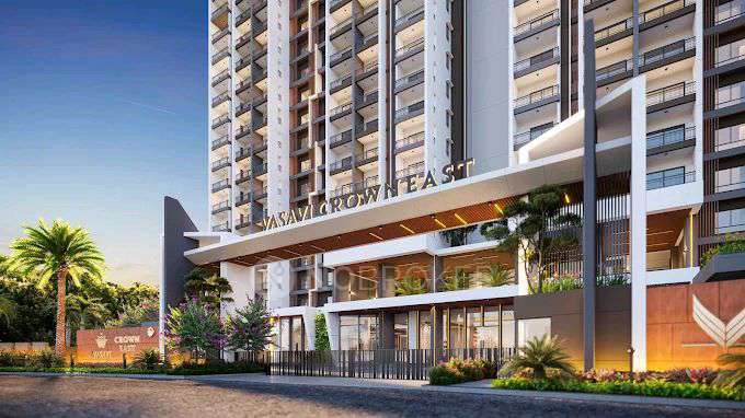 3 BHK Flat In Vasavi Crown East For Sale  In 9hp2+823, Hmda Layout Rd, Laxmi Narayan Nagar Colony, Gaddi Annaram, Hyderabad, Telangana 500039, India