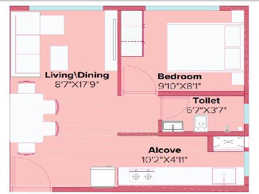 1 BHK Flat In Marathon Neopark For Sale  In Bhandup West