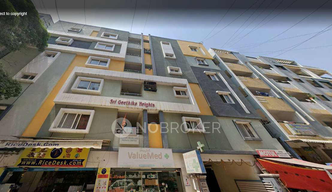 2 BHK Flat In  Sri Geethika Heights for Rent  In Bachupally