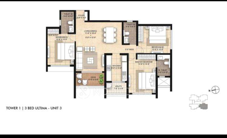 3 BHK Flat In Lodha Giardino For Sale  In Kharadi