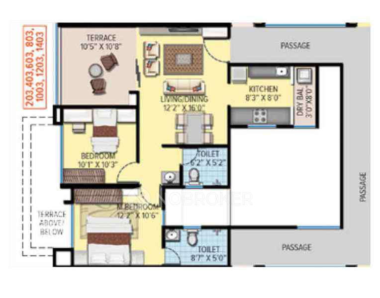 2 BHK Flat In Truspace Prima Domus, Balewadi, Pune For Sale  In Balewadi