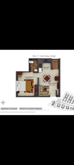 1 BHK Flat In Revolution One- Urbanrise For Sale  In Padur