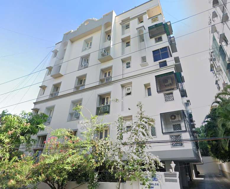 3 BHK Flat In Sai Bharath Towers for Rent  In Amberpet