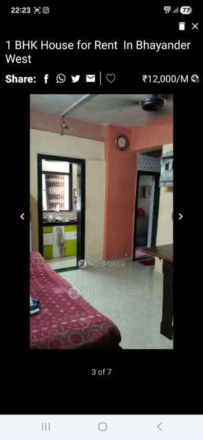 1 BHK Flat In New Baldev Apartment For Sale  In Bhayandar West
