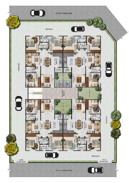 3 BHK Flat In Tranquila For Sale  In Suncity Bandla Guda