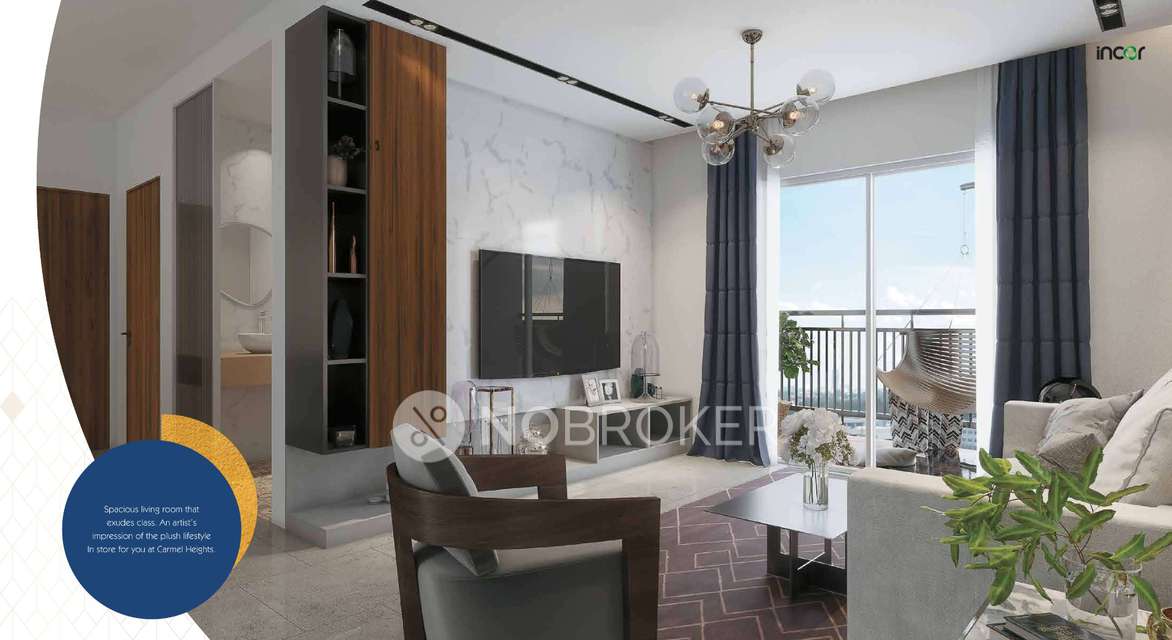 3 BHK Flat In Incor Carmel Heights for Rent  In Whitefield