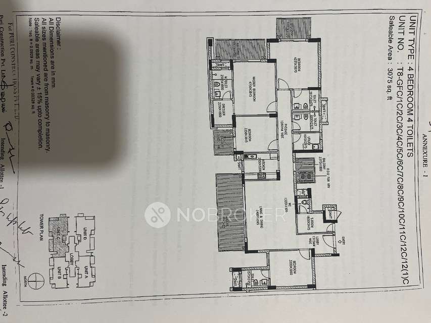 4 BHK Villa In Puri Aanand Vilas For Sale  In Sector 81