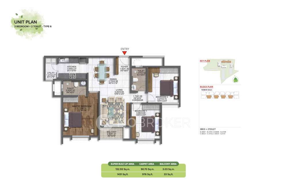 2 BHK Flat In Brigade Sanctuary For Sale  In Sarjapur Road
