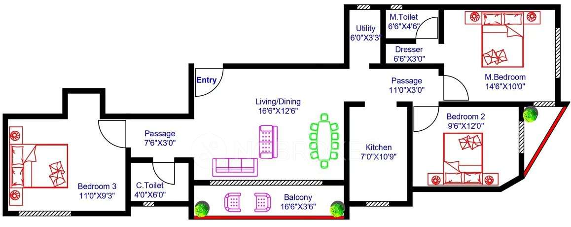3 BHK Flat In Gurukrupa Divyam, Ghatkopar East for Rent  In Ghatkopar East