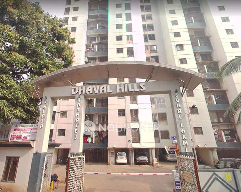 1 BHK Flat In Dhaval Hill Society for Rent  In Thane West, Thane, Maharashtra, India