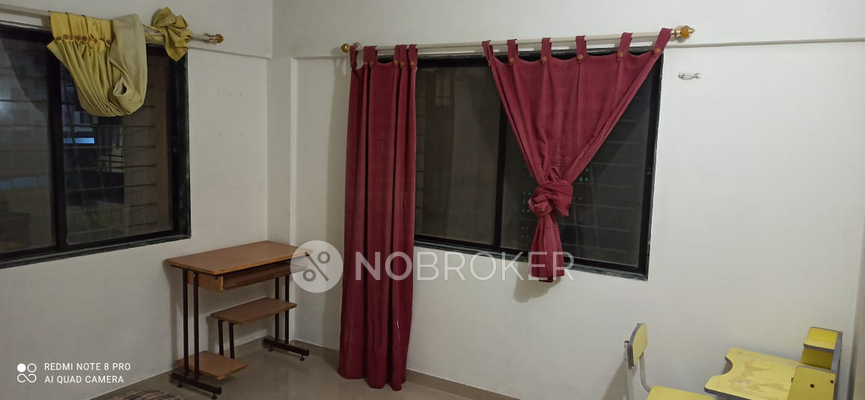 Single Room for Male In 2 BHK  In Parmar Silvernest Apartment In Wakad