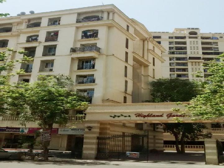highland garden Thane Rent WITHOUT BROKERAGE Semifurnished 2 BHK