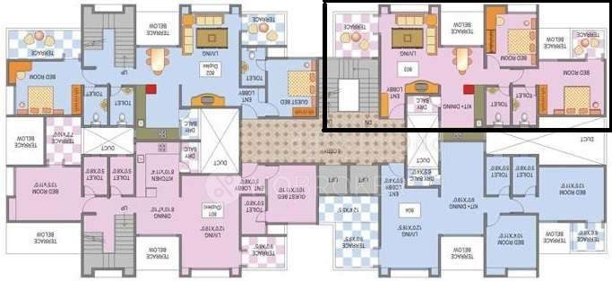 2 BHK Flat In Silver Moon Society for Rent  In Baner