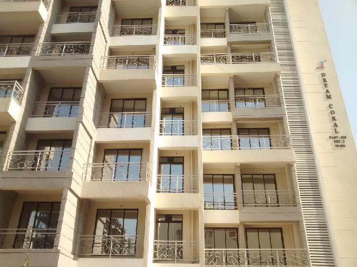Dream Coral Ulwe Rent WITHOUT BROKERAGE Unfurnished 1 BHK Rental Flat