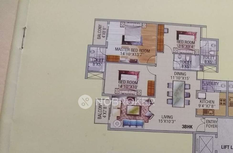 3 BHK Flat In Arihant Heirloom For Sale  In Thazhambur